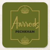 Klassieke Britse Novelty Gift Kartonnen Onderzetters (Voorkant)