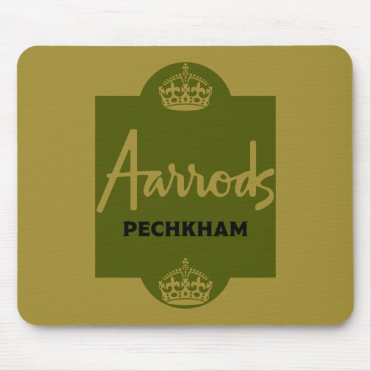 Klassieke Britse Novelty Gift Muismat (Voorkant)