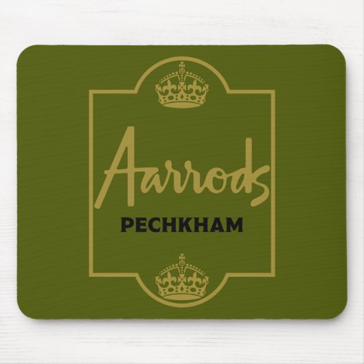 Klassieke Britse Novelty Gift Muismat (Voorkant)