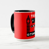 Klassieke Britse thea Drinkers Mok (Voorkant links)