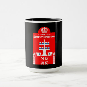 Klassieke Britse thea Drinkers Mok