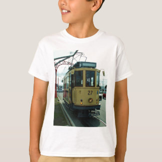 Klassieke Britse tram. T-shirt