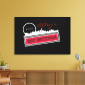 KLASSIEKE BROADWAY Bar Bat Mitzvah Inloggen Board Canvas Afdruk (Insitu (Woonkamer))