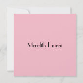 KLASSIEKE BROADWAY Bat Mitzvah Uitnodiging-regenbo Kaart (Achterkant)