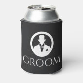 Klassieke Bruidegom Drankkoeler Blikjeskoeler (Blikje Achterkant)