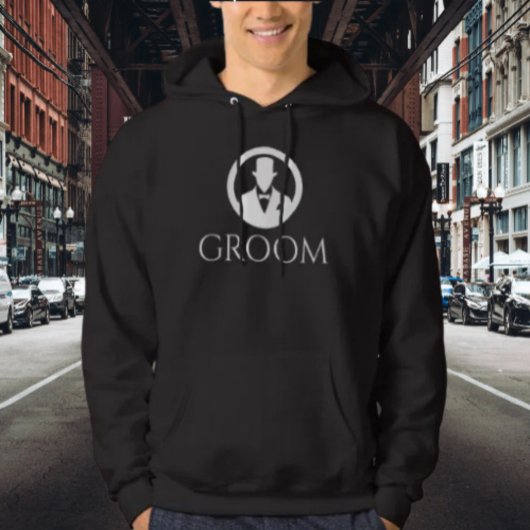 Klassieke Bruidegom Trouw Hoodie