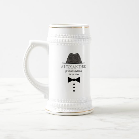 Klassieke Bruidsjonker Bierpul (Links)
