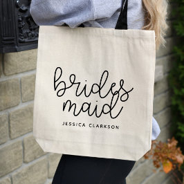 Klassieke Bruidsmeisje Tote Tas