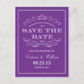 KLASSIEKE BRUILOFT | SLA DE DATUM VAN AANKONDIGING (Voorkant)