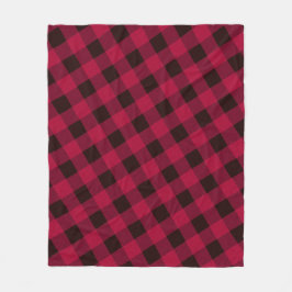 Klassieke Buffalo Check-erfgoed Fleece Deken