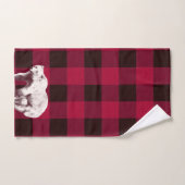 Klassieke Buffalo Check Mama Beer Bad Handdoek (Handdoek)