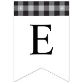 Klassieke Buffalo Plays Black White Event Welkom Vlaggetjes (Tweede vlag)