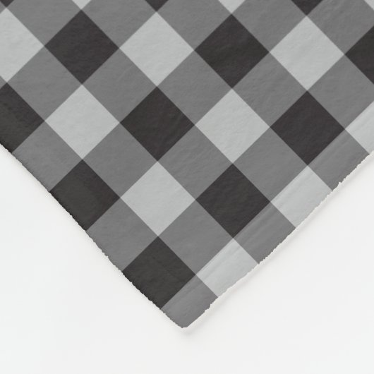 Klassieke Buffalo Pset Check Merry Kerstry Fleece Deken (Hoek)