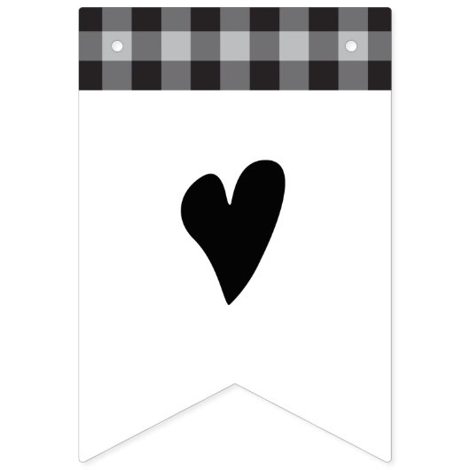 Klassieke buffelwitte Vrijgezellenfeest met Plays  Vlaggetjes (Tweede vlag)