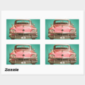 Klassieke Buick 1958 Century auto Rechthoekige Sticker (Vel)