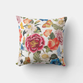Klassieke buitenkant Floral Pillow Buitenkussen