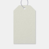 Klassieke Bunny in blauwe jas Cadeaulabel (Achterkant)