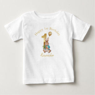 Klassieke Bunny konijn Eerste Verjaardag