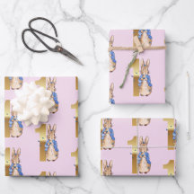 Klassieke Bunny konijn Eerste Verjaardag