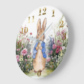 Klassieke Bunny Konijn Grote Klok (Hoek)
