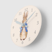 Klassieke Bunny Konijn Ronde Klok (Hoek)