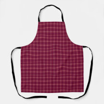 Klassieke Burgundy Schotse Plaid Cadeau