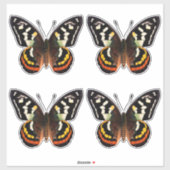 Klassieke Butterfly-Sticker Sticker (Vel)