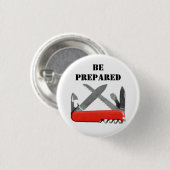 Klassieke Button van het leger (Voorkant /achterkant)