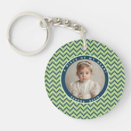 Klassieke Cadeaus Voor Hem Streeppatroon Sleutelhanger