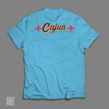 Klassieke Cajun Fleur-de-lis Retro Terugblik Vinta