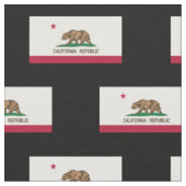 Klassieke California State Flag Stof (Close Up)