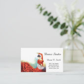 Klassieke Calling Card-Dance Steekproef Contactkaartje (Staand voorkant)