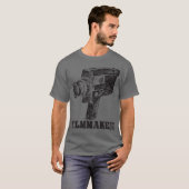 Klassieke camera camera camera camera filmmaker - t-shirt (Voorkant volledig)