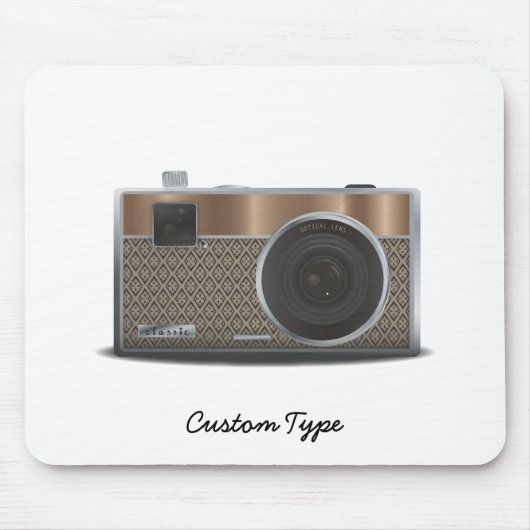 Klassieke Camera Muismat (Voorkant)