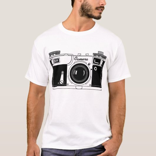 Klassieke Camera T-shirt (Voorkant)