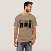 Klassieke camera t-shirt (Voorkant volledig)