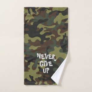 Klassieke Camo Tried en True geven nooit Sweat op Handdoek