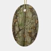 Klassieke Camouflage Keramisch Ornament (Links)