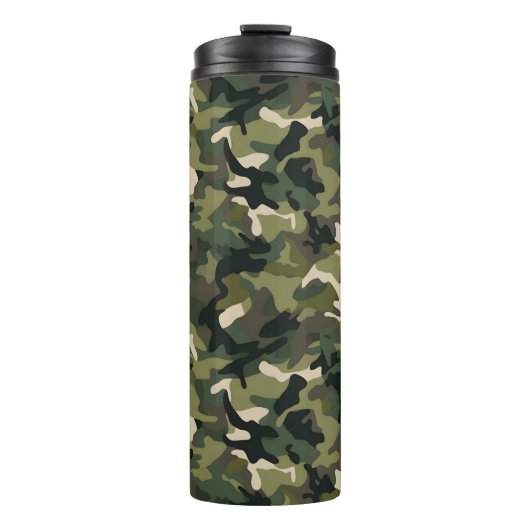 Klassieke Camouflage Thermosbeker (Voorkant)
