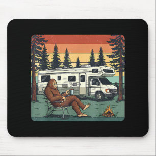 Klassieke Camping Kampeerauto RV Bigfoot Avontuur Muismat