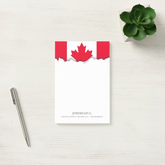 Klassieke Canadese vlag Post-it® Notes (Kantoor)