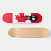 Klassieke Canadese vlag Skateboard (Horizontaal)