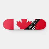 Klassieke Canadese vlag Skateboard (Horizontaal)