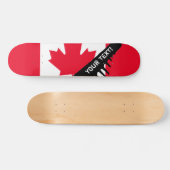 Klassieke Canadese vlag Skateboard (Horizontaal)