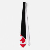 Klassieke Canadese vlag Stropdas (Voorkant)