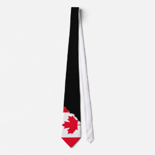 Klassieke Canadese vlag Stropdas