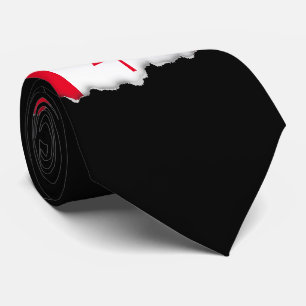 Klassieke Canadese vlag Stropdas