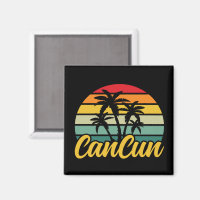 Klassieke Cancun Mexico Zonsondergang Reis Vakanti