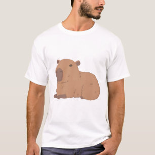 Klassieke Capybara-rust T-shirt