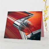 KLASSIEKE CAR-BOETEN VOOR HEM BIRTHDAAGKAARTEN KAART (Gele Bloem)